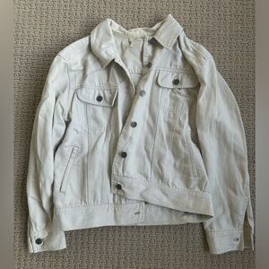 Cream Jean jacket